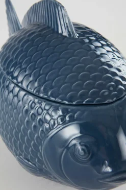 FISH Dekorationsskål Med Lock