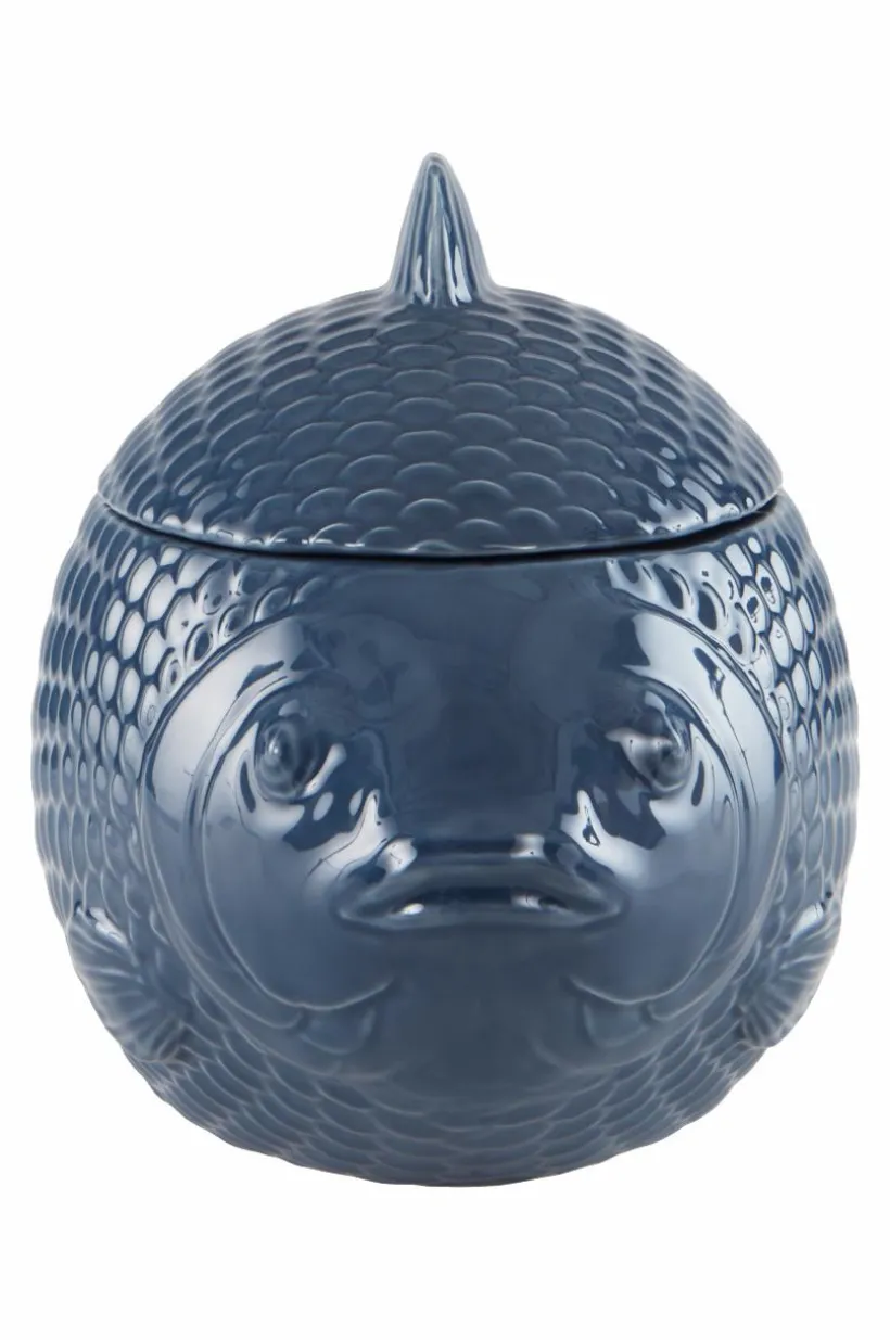 FISH Dekorationsskål Med Lock