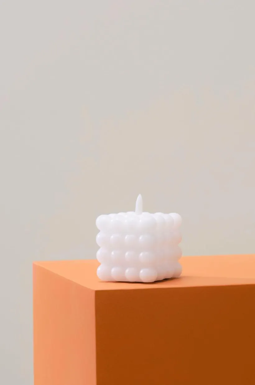 FLAMME DOT Blockljus LED 9,5 Cm