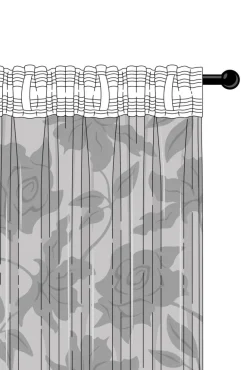 FREYA Multifunktionsgardin 2-pack