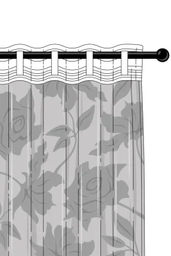 FREYA Multifunktionsgardin 2-pack