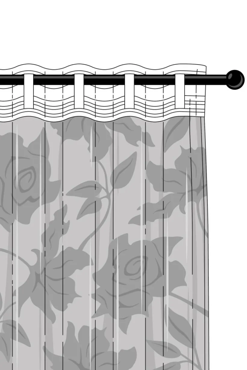 FREYA Multifunktionsgardin 2-pack