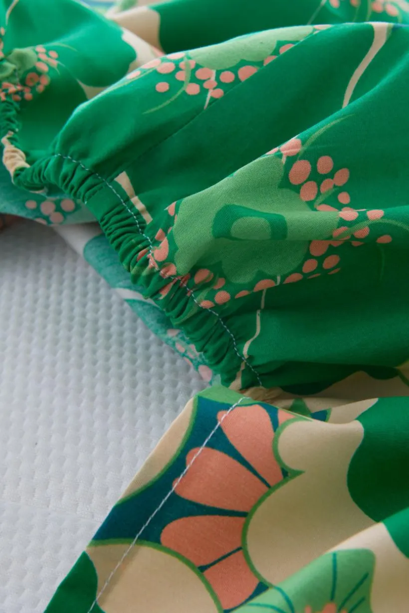 FRIDA MINI Dra-på-lakan Ekologisk