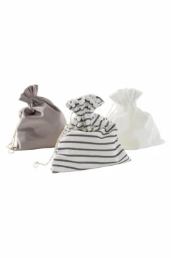 GIFTIE STRIPE SET Presentpåse 3-pack
