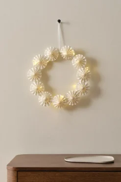 HALO Krans Med Ljusslinga