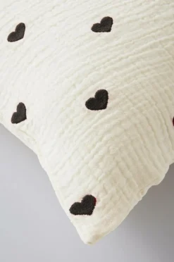 HEARTS MINI örngott 55x35 Cm - Ekologisk