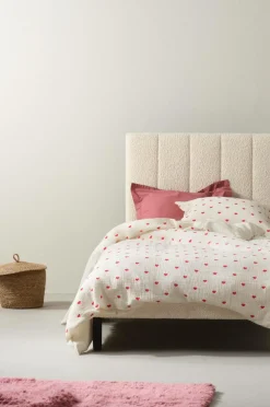 HEARTS Påslakanset Enkelsäng - Ekologisk