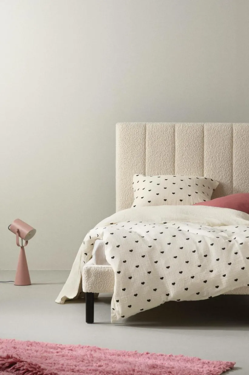 HEARTS Påslakanset Enkelsäng - Ekologisk