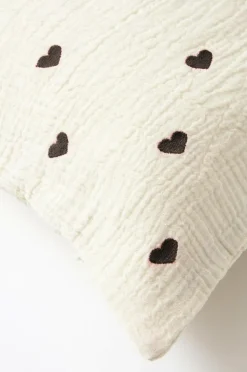 HEARTS örngott 60x50 Cm - Ekologisk