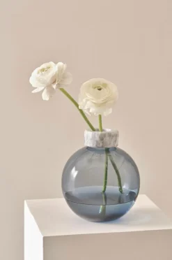 HILLEVI Glasvas - Höjd 19 Cm