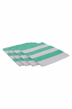 KIO STRIPE Bordstablett 4-pack - Ekologisk