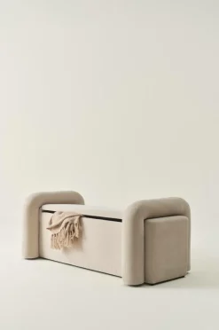 KOMORO Bänk Med Förvaring 150 Cm