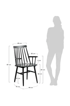 KRISTIE Karmstol 2-pack