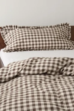 LAUREN FRILL örngott Med Volang Ekologisk 90x50 Cm