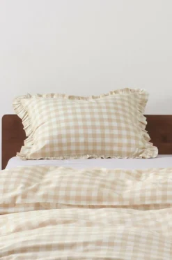 LAUREN FRILL örngott Med Volang Ekologisk 60x50 Cm