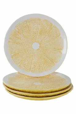LEMON Tallrik 4-pack ø 27 Cm