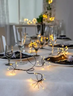 Ljusslinga Dew Drop Flower 2,1m