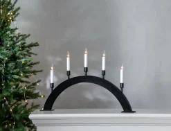 Ljusstake Vind Höjd 38 Cm