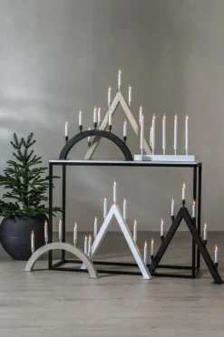 Ljusstake Vind Höjd 38 Cm