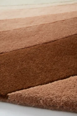 LOGAN Asymmetrisk Ullmatta 160x230 Cm