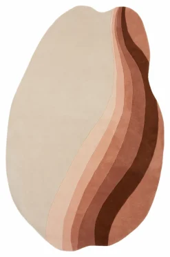 LOGAN Asymmetrisk Ullmatta 160x230 Cm