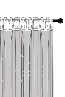 LUNI Multifunktionsgardin 2-pack