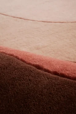 MARCIA Asymmetrisk Ullmatta 160x230 Cm