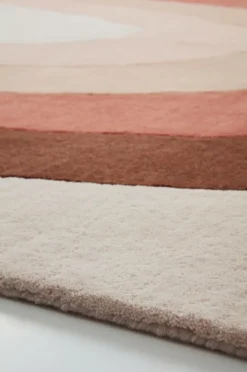 MARCIA Asymmetrisk Ullmatta 160x230 Cm