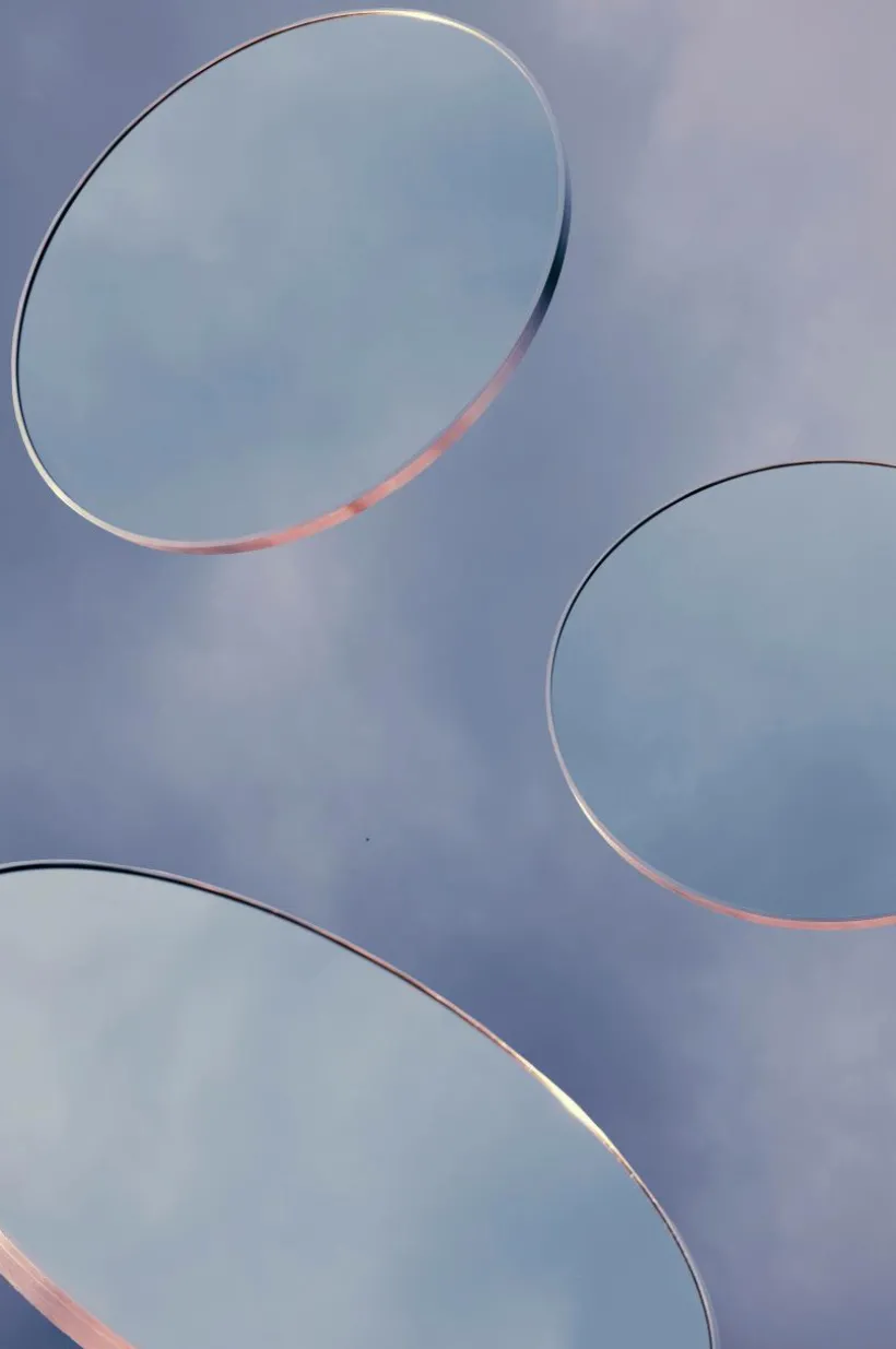 MEGHAN Spegel ø 100 Cm