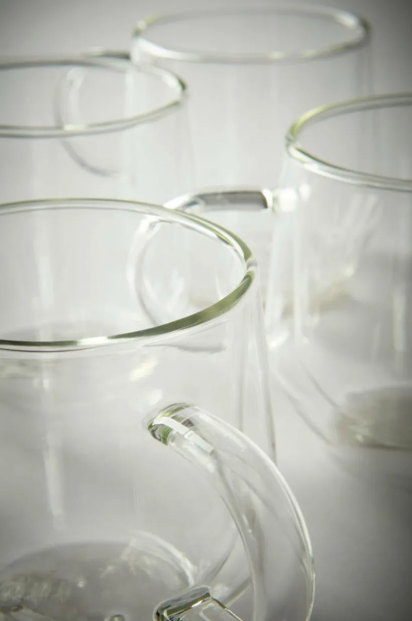 NAOMI Glasmugg Dubbelväggad 4-pack