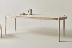 NATTAVAARA Ovalt Matbord 90x240 Cm