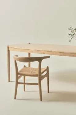 NATTAVAARA Ovalt Matbord 90x240 Cm