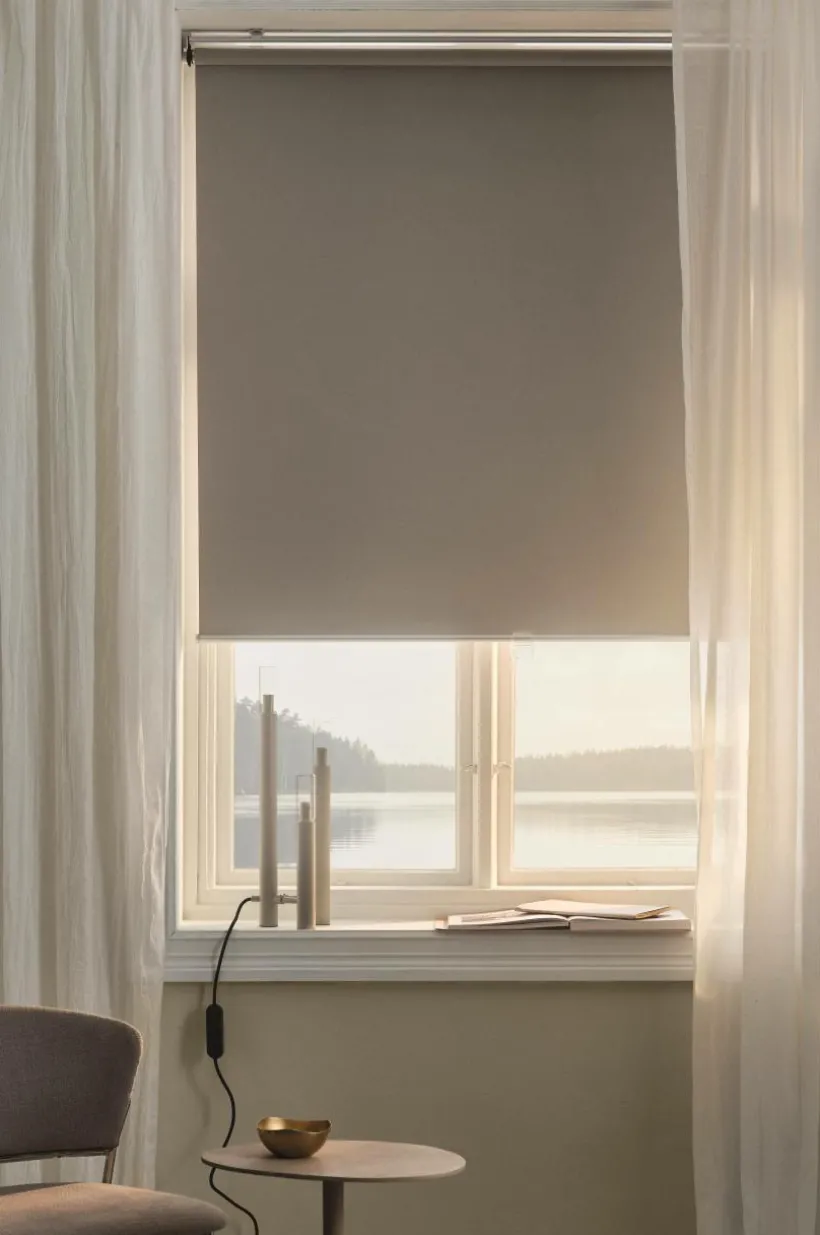 NIKA Mörkläggande Rullgardin - Höjd 165 Cm