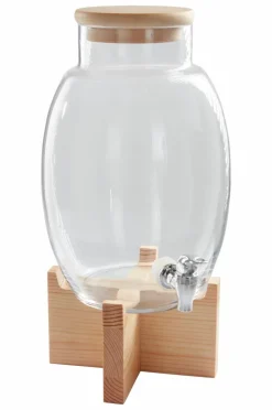 NOVIA Glasbehållare Med Tappkran Och Ställning