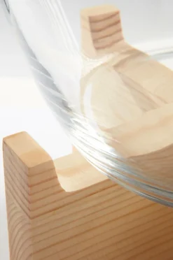 NOVIA Glasbehållare Med Tappkran Och Ställning