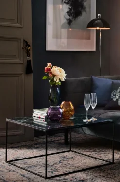 NYLAND Soffbord 70x70 - Marmor