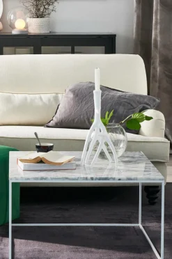 NYLAND Soffbord 70x70 - Marmor