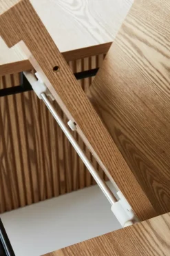 PALANZO Matbord Med Iläggsskiva 105x196+45 Cm