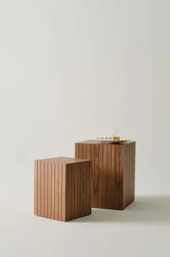 PALANZO Sidobord 2-pack 30x30 Cm 40x40 Cm