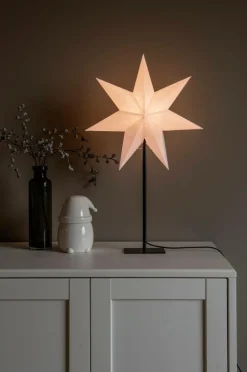 Pappersstjärna Metallfot Höjd 65 Cm