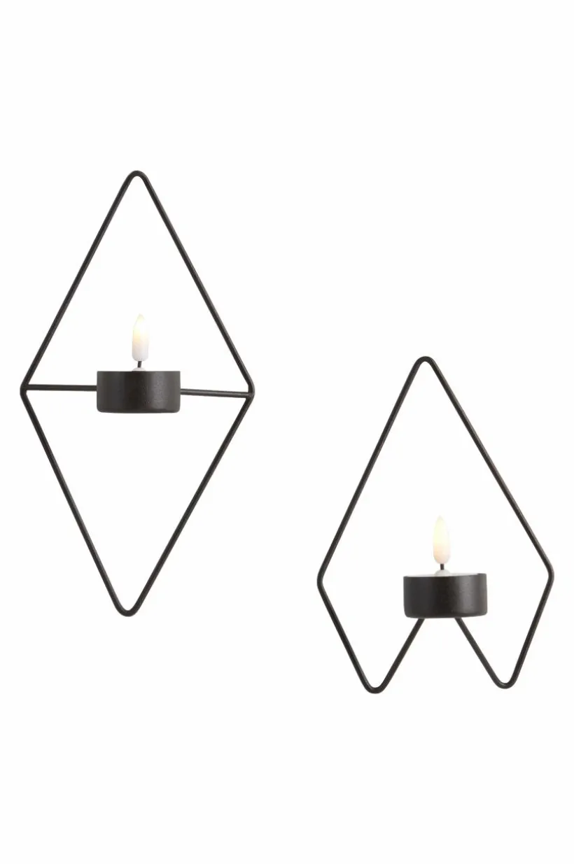 PAULET Väggljusstake 2-pack