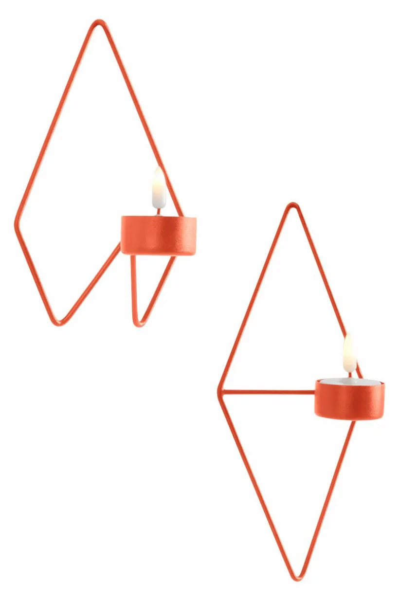 PAULET Väggljusstake 2-pack