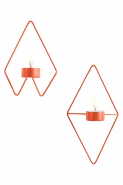 PAULET Väggljusstake 2-pack