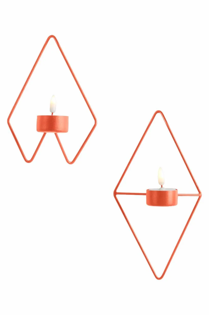 PAULET Väggljusstake 2-pack