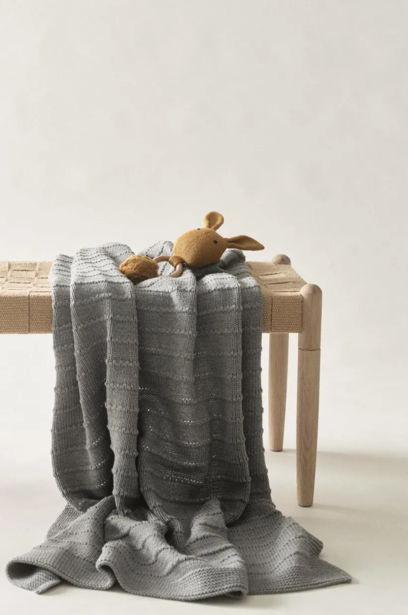 PETIT AMI Skallra & Babyfilt - Ekologisk