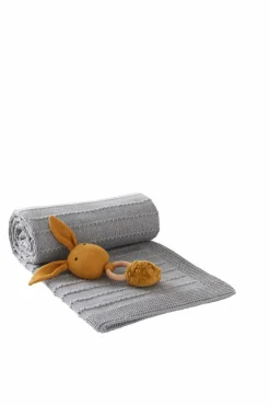 PETIT AMI Skallra & Babyfilt - Ekologisk