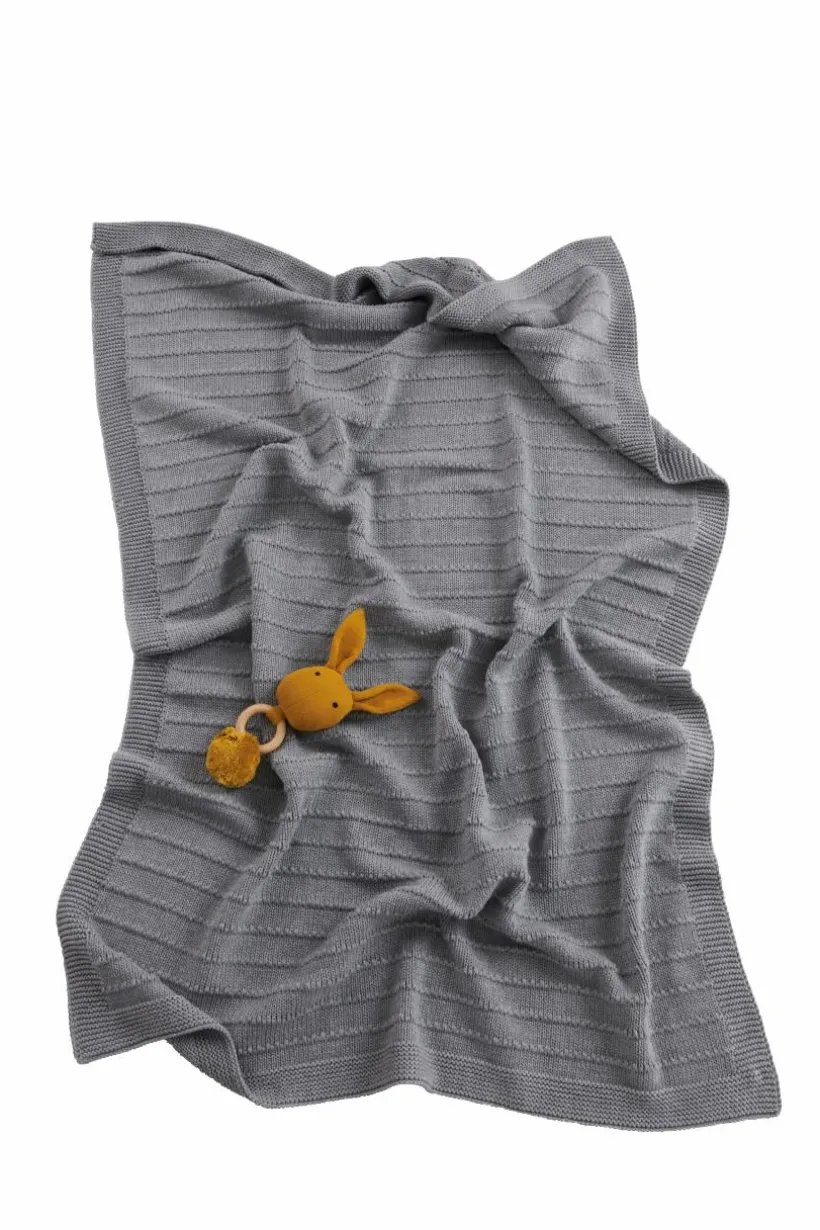 PETIT AMI Skallra & Babyfilt - Ekologisk