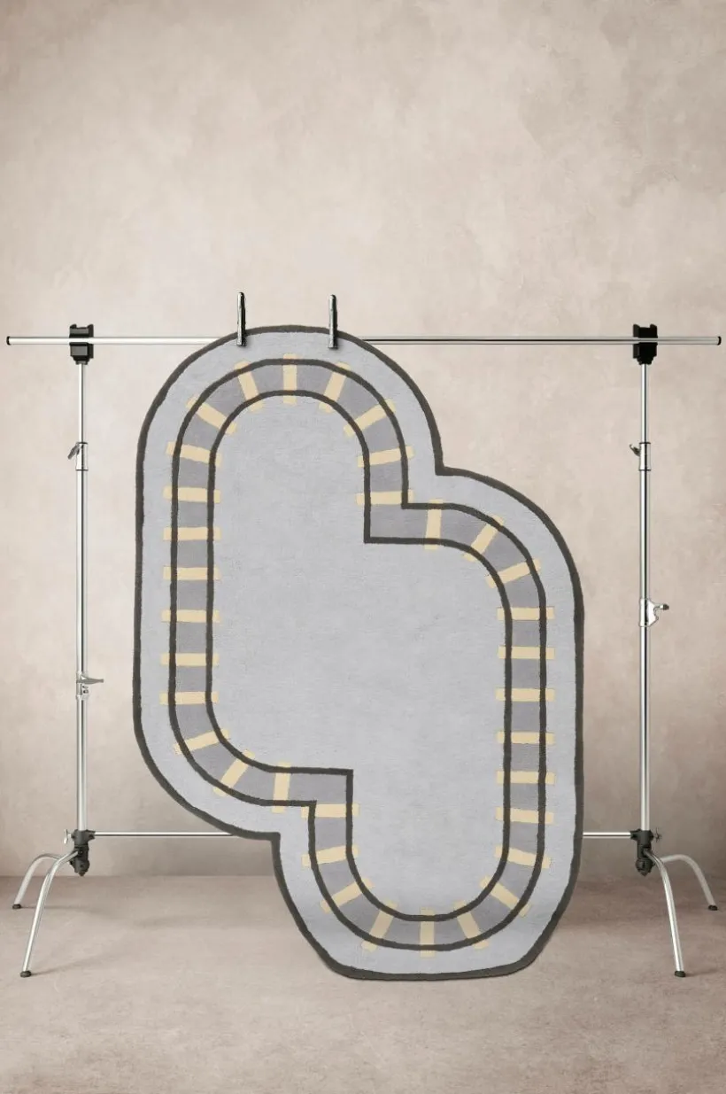 RAILS Bomullsmatta 160x230 Cm - Ekologisk