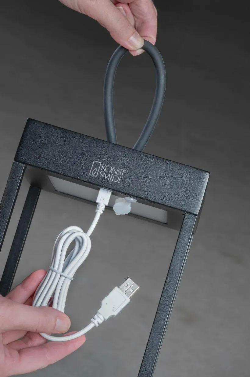 RAVELLO LED Ljuslykta Ljuslykta USB LED Utomhus