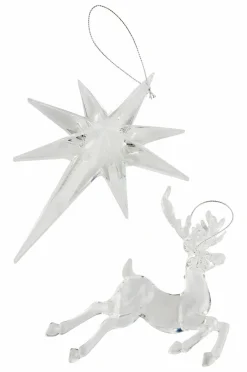 REINDEER Juldekoration 4-pack